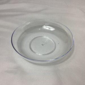 15cm (6 inch) Acrylic Dish Clear
