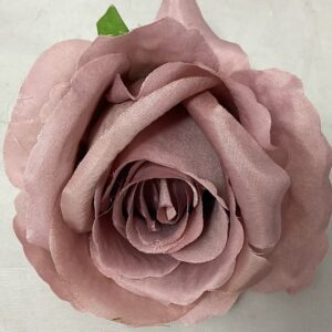Mink Artificial 8cm Single Rose Head