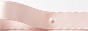 25mm Light Pink Double Faced Satin Ribbon by Shindo