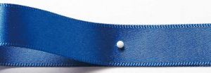 Double Faced Satin Ribbon by Shindo Colour code 128 Royal Blue