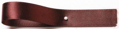 3mm Burgundy Double Faced Satin Ribbon by Shindo colour 040