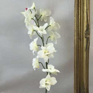 Artificial Dendrobium Orchid Cream