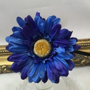 Artificial Single Gerbera Royal Blue