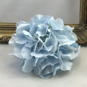Baby Light blue 16cm Artificial Single Hydrangea Head