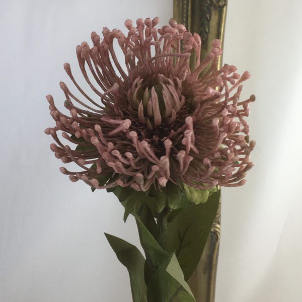 Pink Artificial Dry Look Amore Single Leucospermum Protea