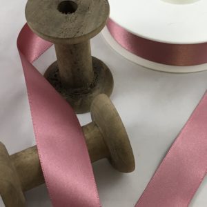 25mm Mink Double Faced Satin Ribbon by Shindo colour 020