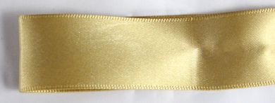 10mm Gold Double Faced Satin Ribbon by Shindo colour 178
