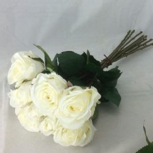 Artificial Mixed Rose (Bundle 9) All Ivory