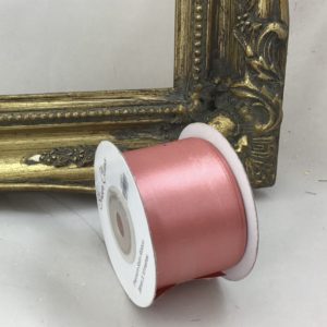 38mm Double Faced Satin Ribbon 10m Vintage Pink