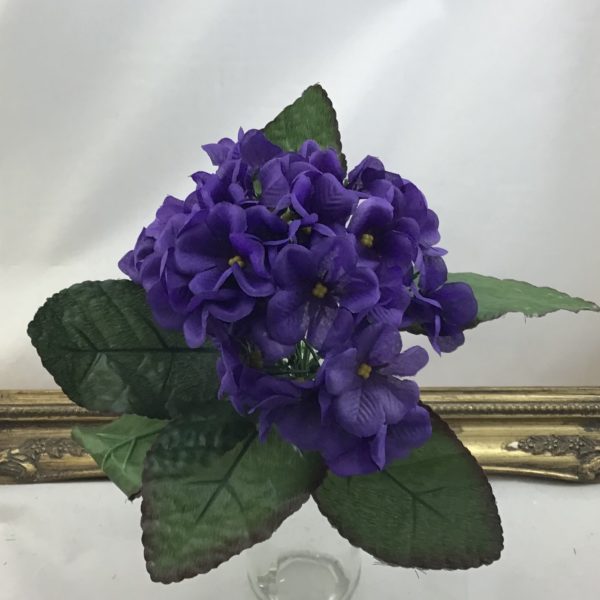 Purple Artificial Violet Bush
