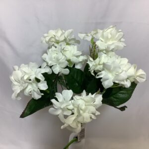 Artificial Hyacinth BUSH Ivory