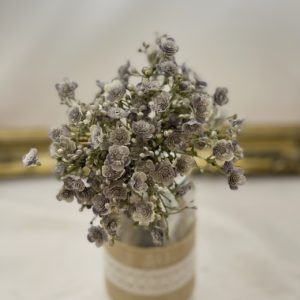 Amore Dry Look Artificial Lilac/Purple Gypsophila Bundle