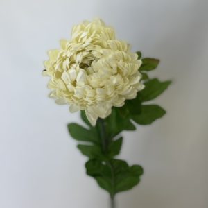 Artificial Single Chrysanthemum Cream