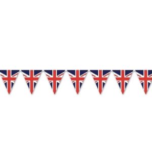 Triangle Union Jack PE Bunting (14 Flags) 4.3M