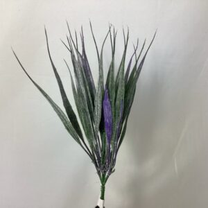 Plastic Grass Spray Green/Purple