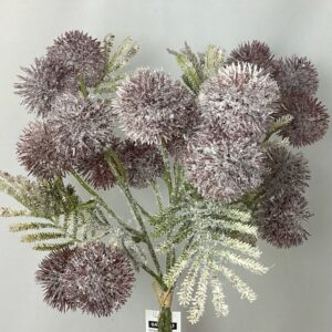 Snow Echinops/PomPom Thistle (Bundle) Lilac