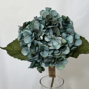 Single Autumn Hydrangea Blue/Teal