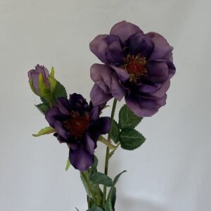 Artificial Waterlily Dahlia Purple