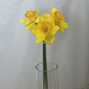 Artificial spring Daffodil Spray (Bundle 3) Yellow