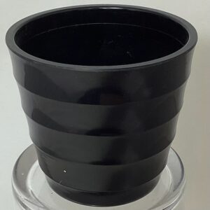 Plastic Pot Cover Black