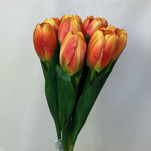 Orange Artificial Tulip (Bundle 9)