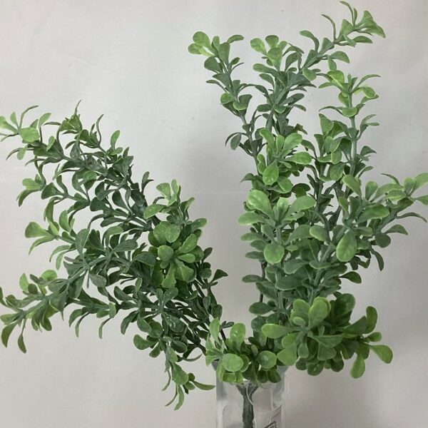 Plastic Bilberry Bush Grey/Green