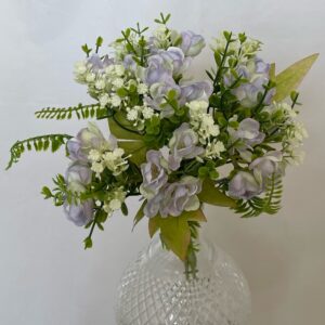 Artificial Lara Blossom/Fern (Bundle) Lilac