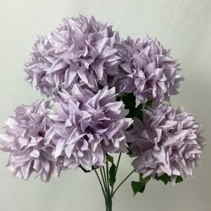 Artificial Chrysanthemum Bush Lilac