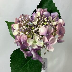 Lilac Artificial BUDDING Hydrangea Flower Spray