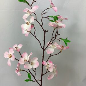 Artificial Spring Cherry Blossom Spray Pink