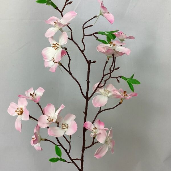 Artificial Spring Cherry Blossom Spray Pink