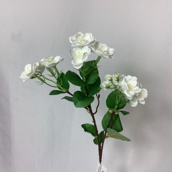 Artificial Jasmine Blossom Spray White