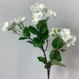 Artificial Jasmine Blossom Spray White
