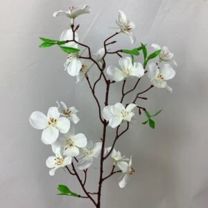 Artificial Spring Cherry Blossom Spray Cream