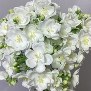 Artificial White Blossom Bundle