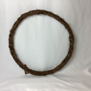 50cm (20 inch) GIANT Rattan Wreath Ring Natural