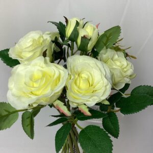 Artificial Pippa Rose (Bundle) Cream