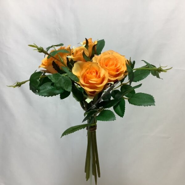 Artificial Pippa Rose (Bundle) Orange