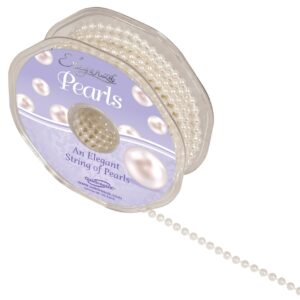 4mm Eleganza String of Pearls 10m Ivory