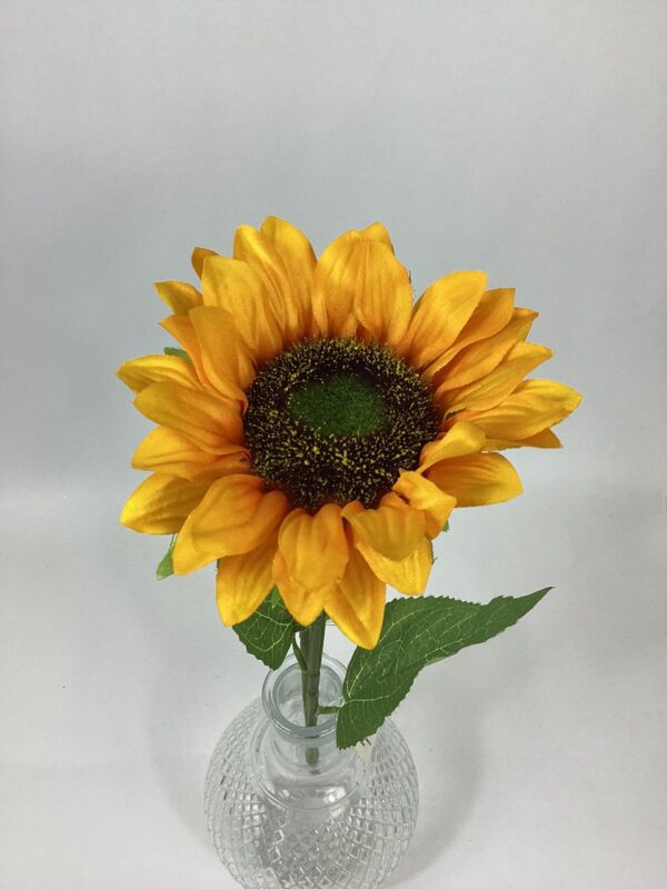 Artificial Single Sunflower Yellow