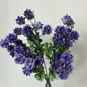 Artificial Succulent BUSH Purple