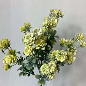 Artificial Succulent BUSH Yellow