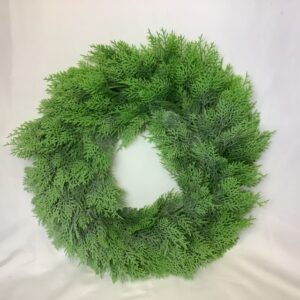 46cm (18 inch) Plastic Conifer Wreath