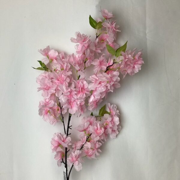 Light Pink Artificial Cherry Blossom Spray