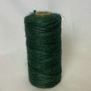 Green mossing twine
