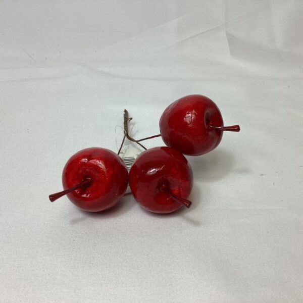 Artificial  Apple Picks (Bunch 3) Red