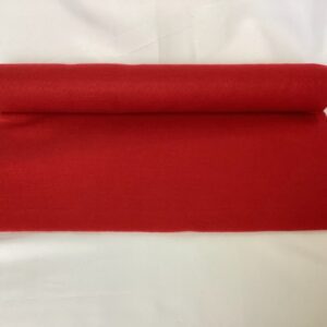 45cm x 1m Felt Roll Red