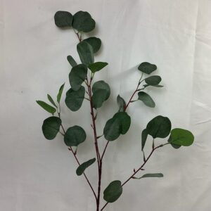 Artificial Large Eucalyptus Leaf Spray GREEN