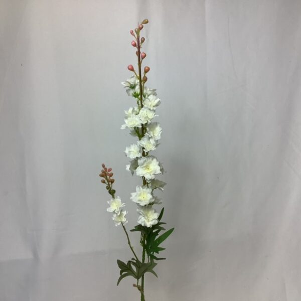 78cm Delphinium Spray White