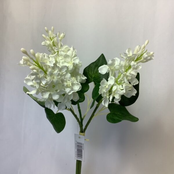 Artificial Triple Lilac Flower (Bundle) Cream/Ivory